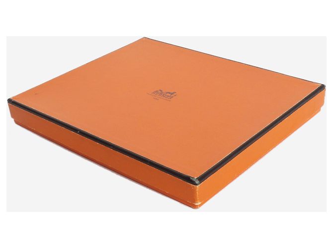 Hermès Grey Eperon d’Or felt notebook - view 7