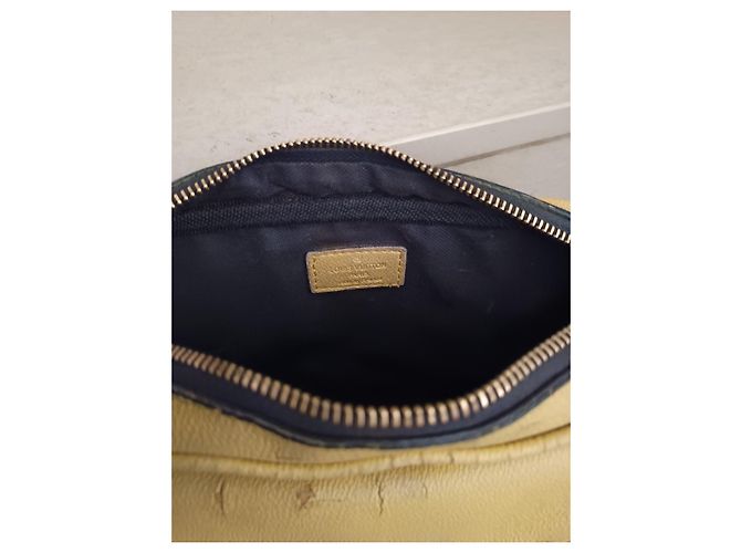 Louis Vuitton Monogram Cerises Borsa a Tracolla Pelle Gialla Giallo Monogramma - vista 6