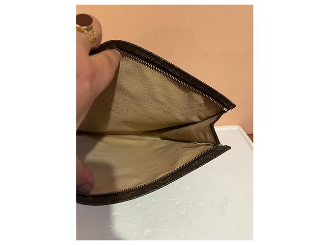 Louis Vuitton Monogram Canvas Pochette Braun - Ansicht 12