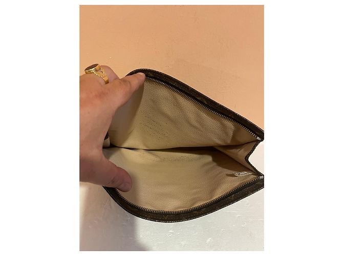 Louis Vuitton Monogram Canvas Pochette Braun - Ansicht 13