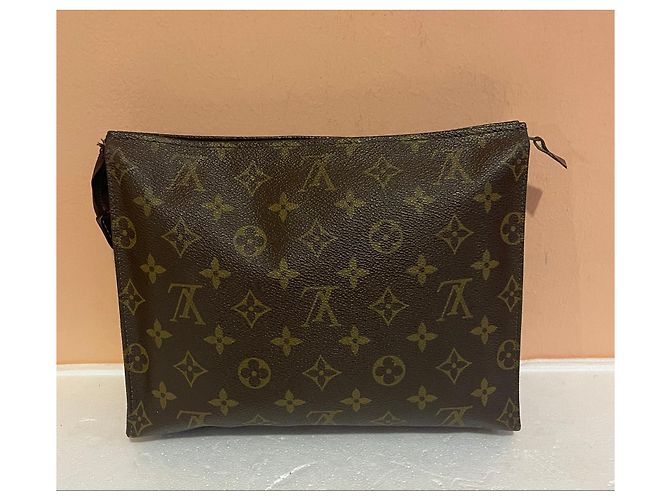 Louis Vuitton Monogram Canvas Pochette Braun - Ansicht 2