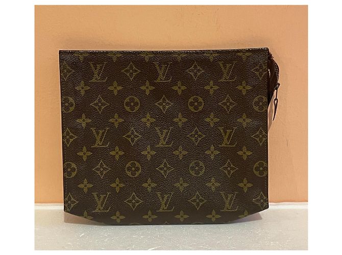 Louis Vuitton Monogram Canvas Pochette Braun - Ansicht 3