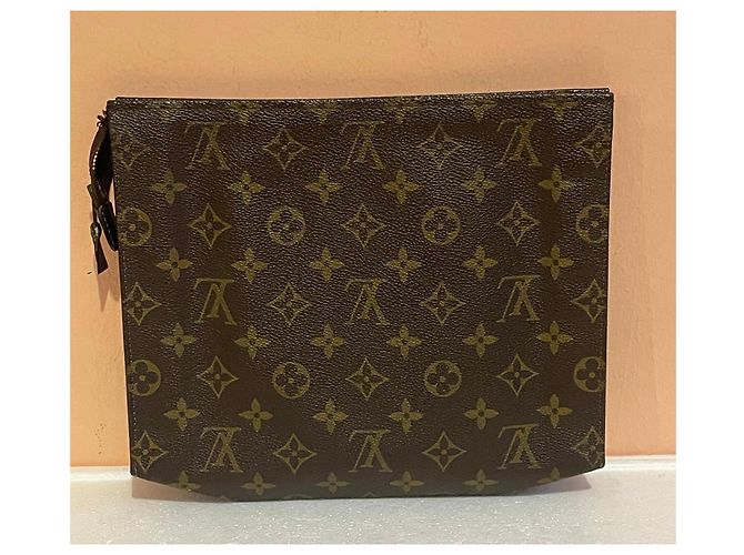Louis Vuitton Monogram Canvas Pochette Braun - Ansicht 4