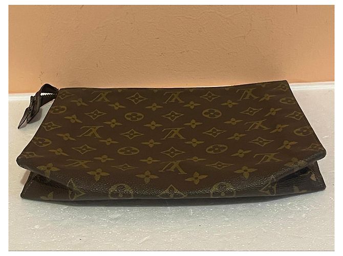 Louis Vuitton Monogram Canvas Pochette Braun - Ansicht 5