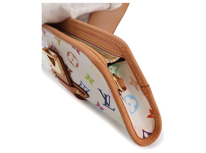 Borsa a tracolla e clutch 2-way Shirley Monogram Multicolor Louis Vuitton Bianco Multicolore - vista 9