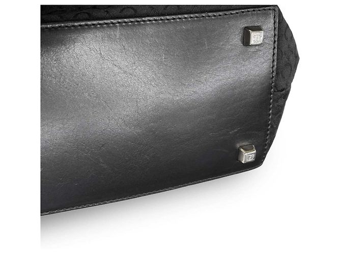 Céline Borsa Tote Celine Macadam C Logos Nero - vista 9