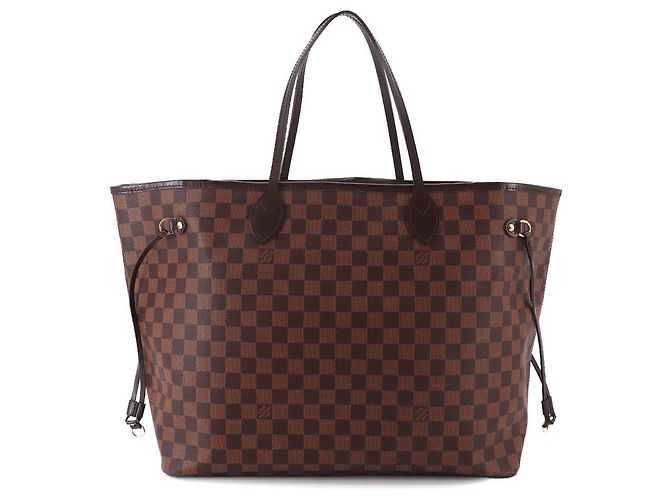 Borsa Tote Louis Vuitton Neverfull GM Damier Fuschia Damier ebene - vista 2