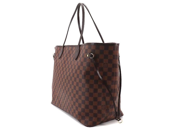 Borsa Tote Louis Vuitton Neverfull GM Damier Fuschia Damier ebene - vista 3