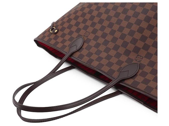 Borsa Tote Louis Vuitton Neverfull GM Damier Fuschia Damier ebene - vista 5