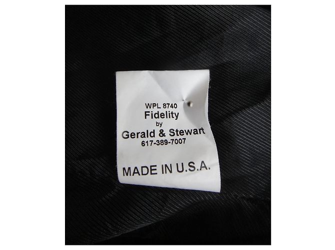 Autre Marque Fidelity by Gerald & Stewart Karierter Pea Coat Blau/Schwarz - Ansicht 8
