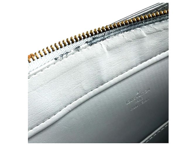 Borsa a Spalla Louis Vuitton Monogram Vernis Columbus Marrone Grigio - vista 15