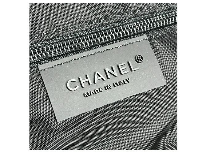 Borsa Boston Chanel Sport Line Nera e Grigia Marrone Nero - vista 12
