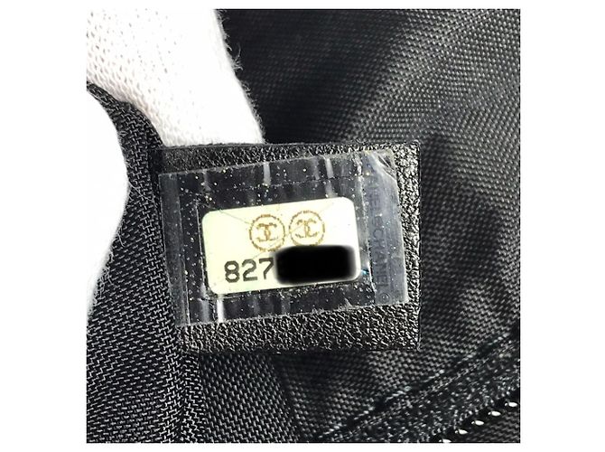 Borsa Boston Chanel Sport Line Nera e Grigia Marrone Nero - vista 14