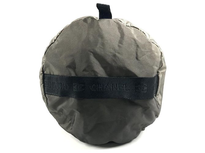 Borsa Boston Chanel Sport Line Nera e Grigia Marrone Nero - vista 3