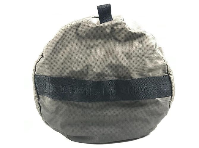 Borsa Boston Chanel Sport Line Nera e Grigia Marrone Nero - vista 4