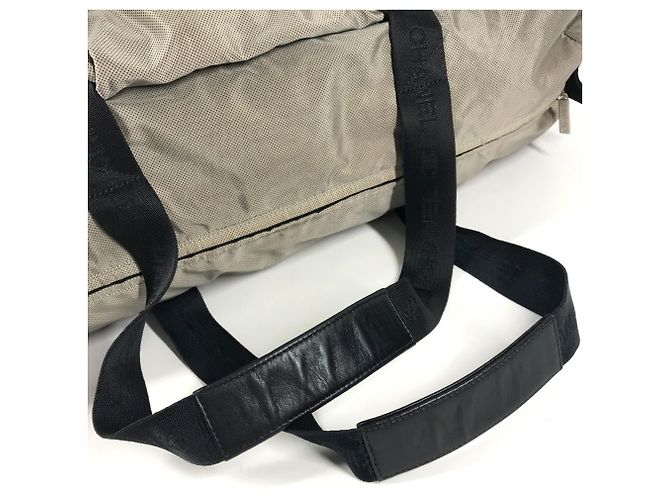 Borsa Boston Chanel Sport Line Nera e Grigia Marrone Nero - vista 9