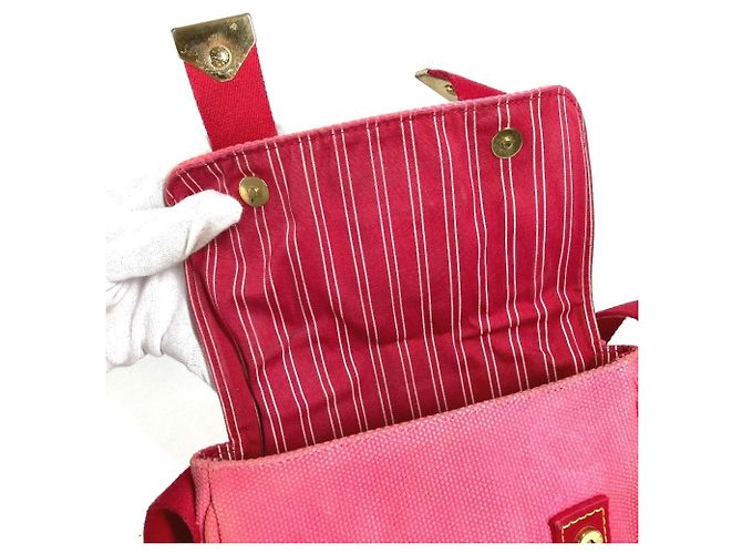 Borsa Louis Vuitton Antigua Sac Lava Rosa - vista 11