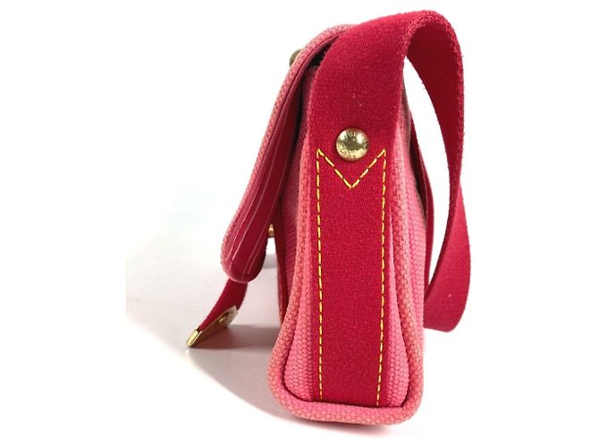 Borsa Louis Vuitton Antigua Sac Lava Rosa - vista 3