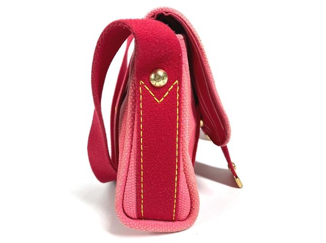 Borsa Louis Vuitton Antigua Sac Lava Rosa - vista 4