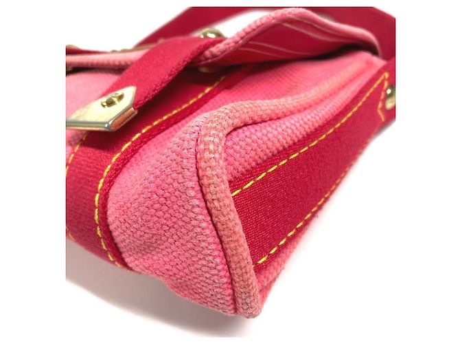 Borsa Louis Vuitton Antigua Sac Lava Rosa - vista 6