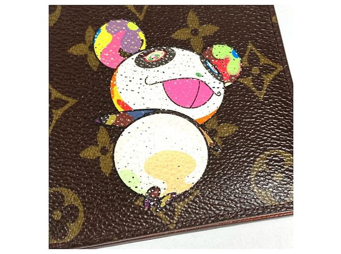 Louis Vuitton Monogram Panda Bi-fold Wallet Braun - Ansicht 16