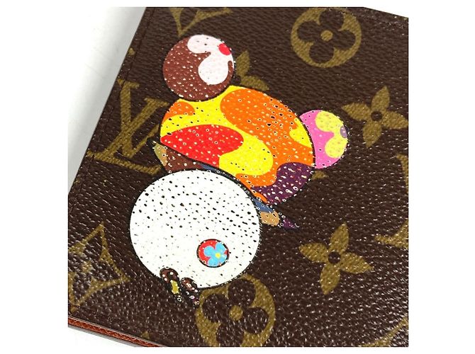 Louis Vuitton Monogram Panda Bi-fold Wallet Braun - Ansicht 17