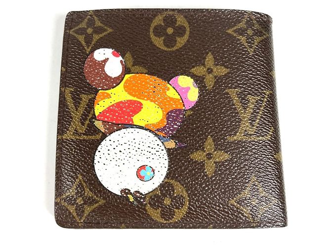 Louis Vuitton Monogram Panda Bi-fold Wallet Braun - Ansicht 2
