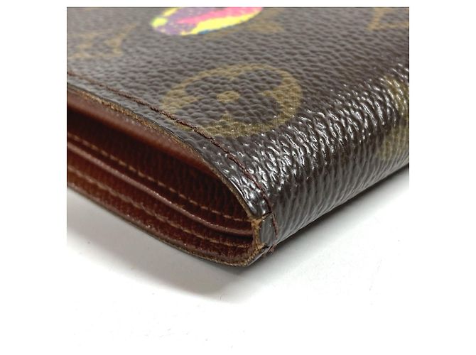 Louis Vuitton Monogram Panda Bi-fold Wallet Braun - Ansicht 6