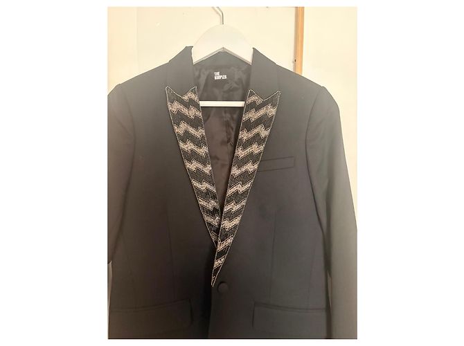 The Kooples schwarze Perlen-Jacke - Ansicht 3