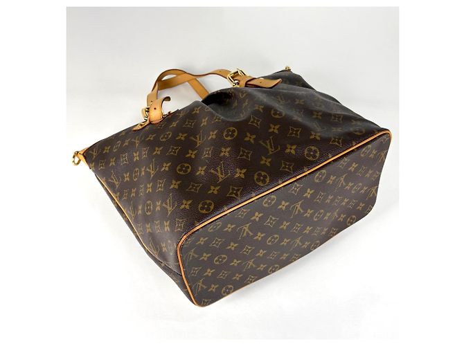 Borsa Louis Vuitton Palermo GM Marrone - vista 2
