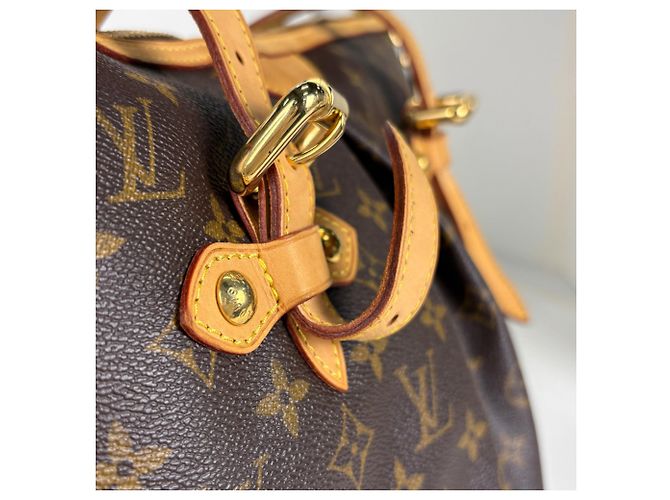 Borsa Louis Vuitton Palermo GM Marrone - vista 4