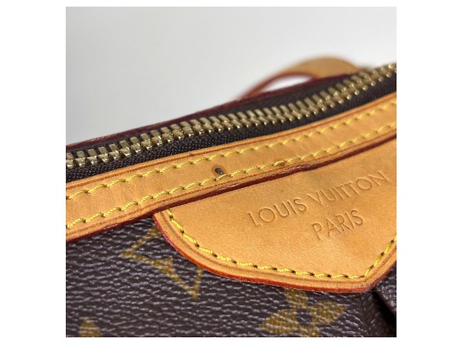 Borsa Louis Vuitton Palermo GM Marrone - vista 5