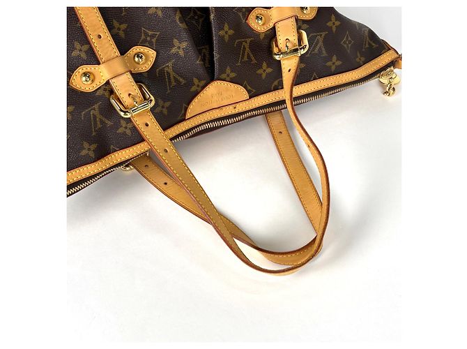 Borsa Louis Vuitton Palermo GM Marrone - vista 6