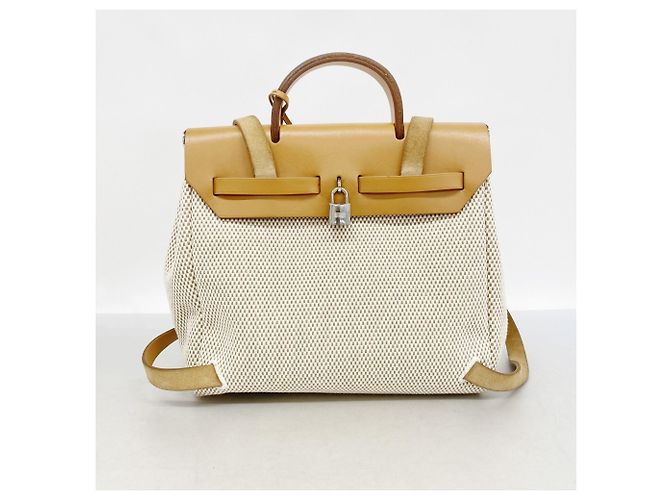Hermès Hermes Herbag Ad PM Toile GM Rucksack - Ansicht 11