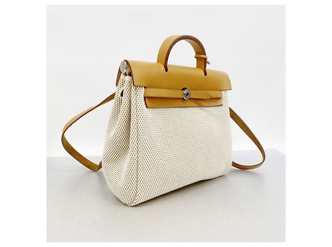 Hermès Hermes Herbag Ad PM Toile GM Rucksack - Ansicht 2