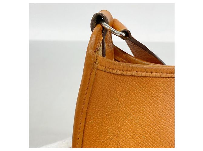 Hermès Borsa a tracolla Hermes Vespa TPM in pelle Epsom Arancione - vista 7