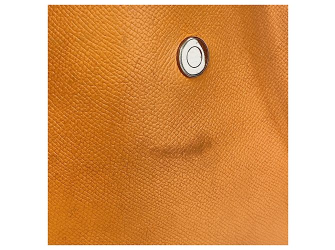 Hermès Borsa a tracolla Hermes Vespa TPM in pelle Epsom Arancione - vista 8