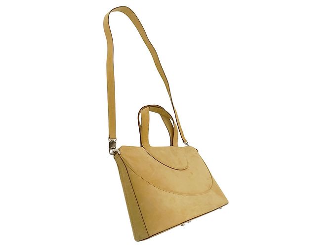 Bulgari Borsa in scamosciato Bvlgari beige - vista 5