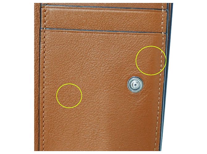 Cartera plegable para mujer Loewe en beige - vista 12