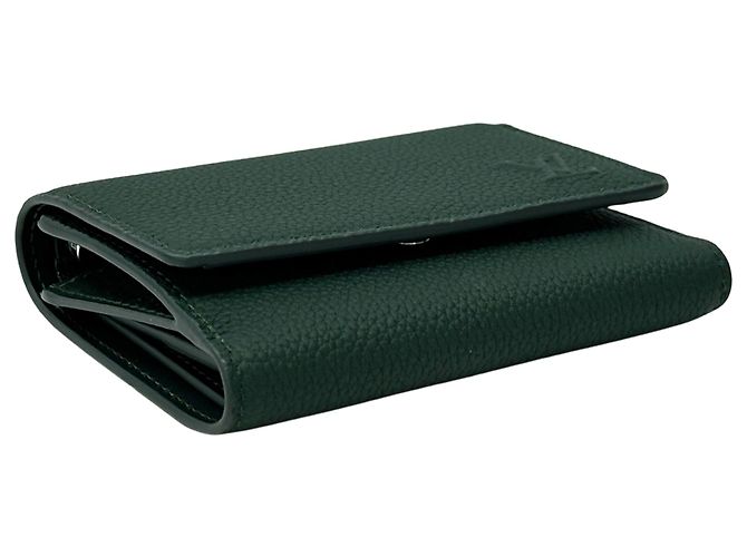 Louis Vuitton Men's Aerogram Tri-fold Wallet Green - view 3