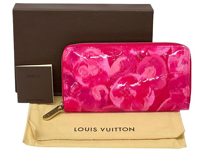 Cartera Louis Vuitton Monogram Ikat Flower Rosa - vista 6
