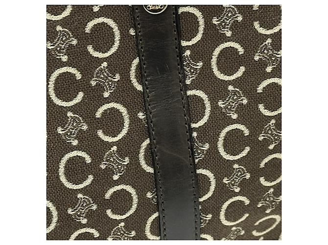 Céline Borsa Celine C Blazon Marrone - vista 10