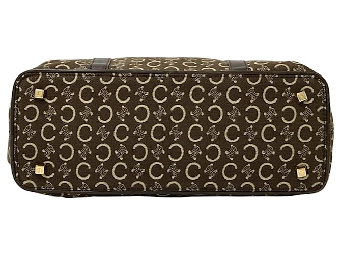 Céline Borsa Celine C Blazon Marrone - vista 4
