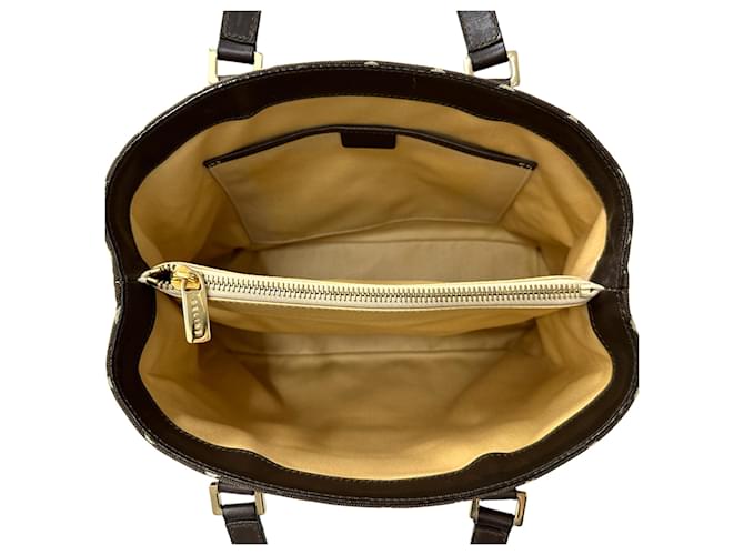 Céline Borsa Celine C Blazon Marrone - vista 5