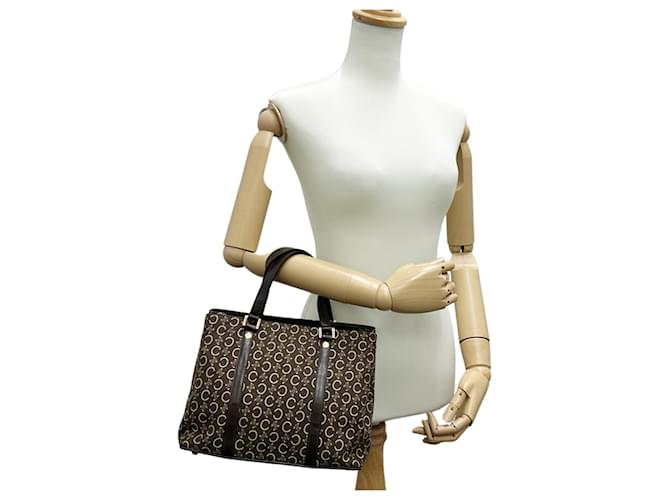 Céline Borsa Celine C Blazon Marrone - vista 7
