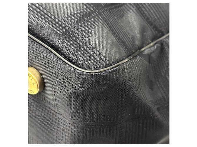 Borsa Tote in Nylon Nero Chanel - vista 14