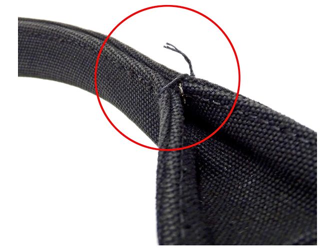 Tote Borsa in tela nera Prada Nero - vista 14