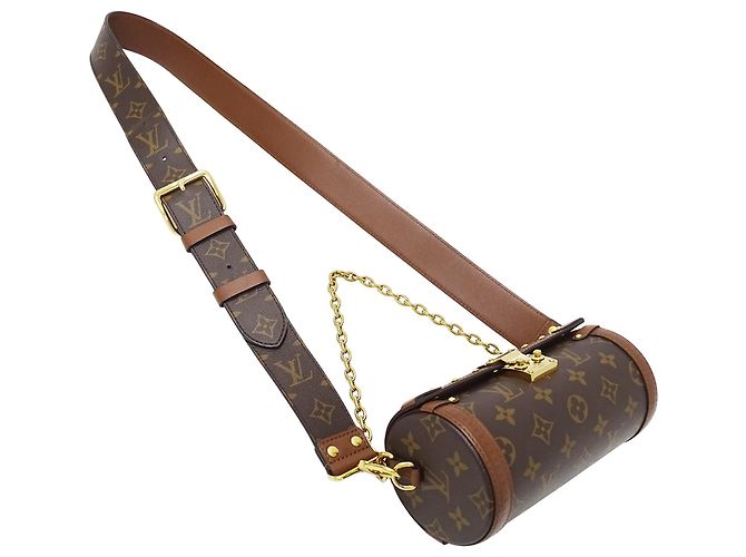 Papillon Borsa a mano Louis Vuitton Monogram Marrone - vista 4