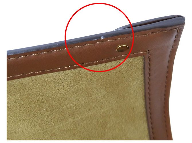 Papillon Borsa a mano Louis Vuitton Monogram Marrone - vista 8