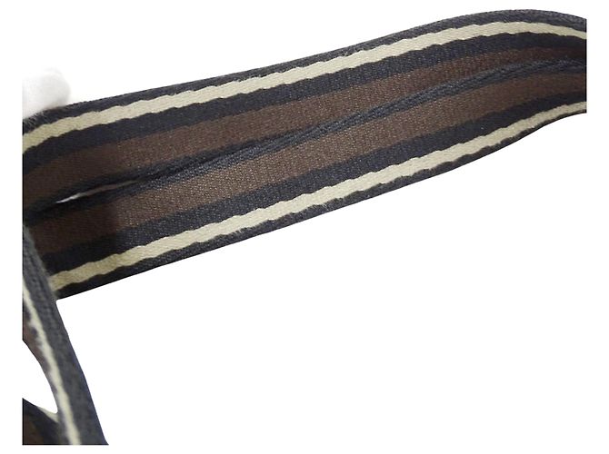 Troca Hermès Borsa in tela nera Hermes Nero - vista 14